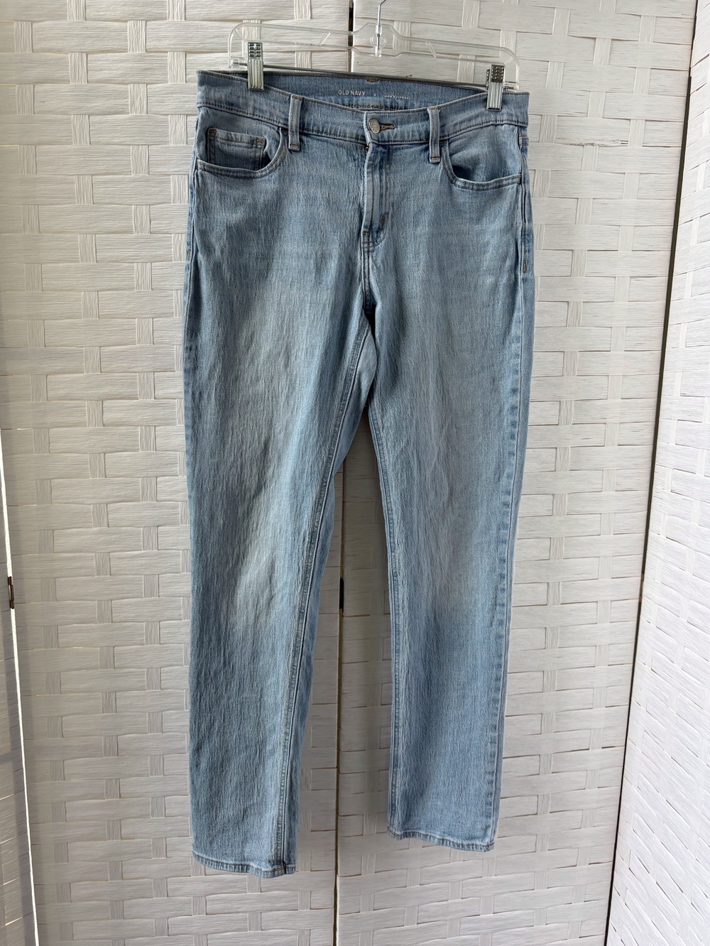 Old Navy Size 6 Mid Rise Wow Boyfriend Light Wash Jeans Casual  Straight Leg